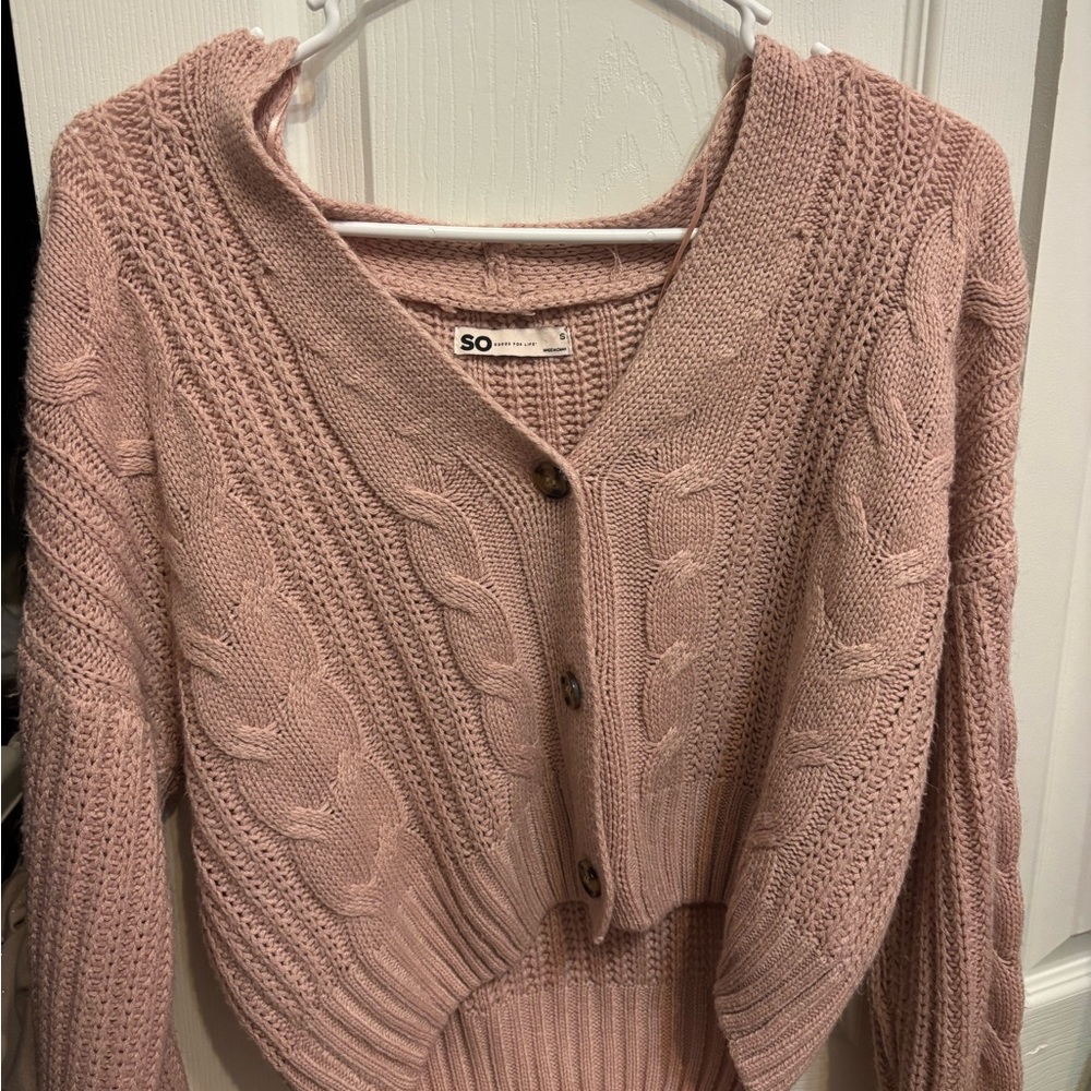 Pink Sonoma Cardigan